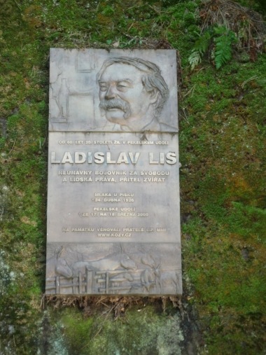 Pamětní deska Ladislava Lise