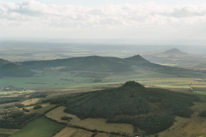 Tři hrady za sebou - Ostrý, Košťálov, Hazmburk